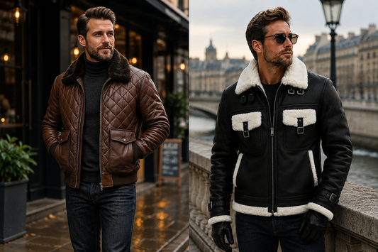 Men's Aviator Leather Jacket Guide: Style, Fit & Buying Tips | RXD Leather
