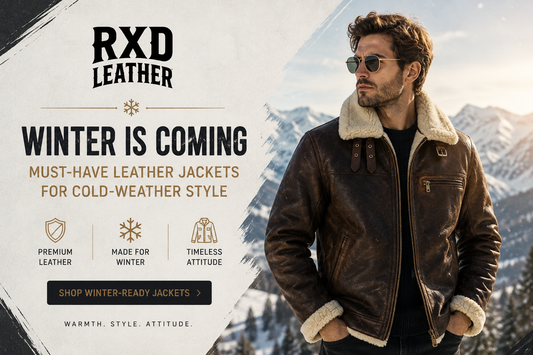 Men's Shearling Leather Jacket Guide: Styles & Buying Tips | RXD Leather