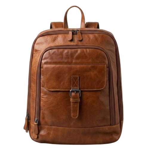 Leather Backpack Laptop 15 Inch Smart Travel Backpack - RXD Leather 0047
