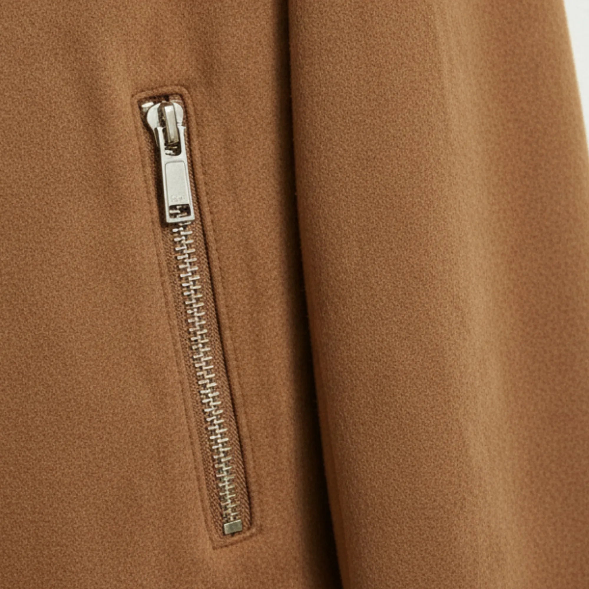 Women Tan Faux Suede Jacket Casual Short Fit Everyday Style - RXD Leather 00293 