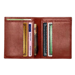 Full Grain Italian Leather Wallet Bifold Cardholder - RXD Leather 0052