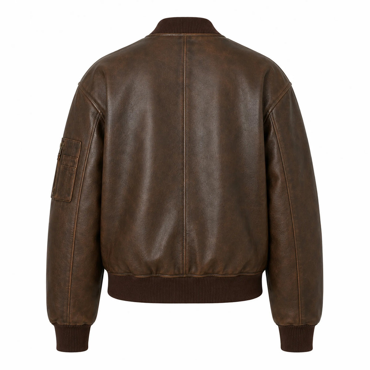 Women's soft brown leather bomber jacket – RXD Leather