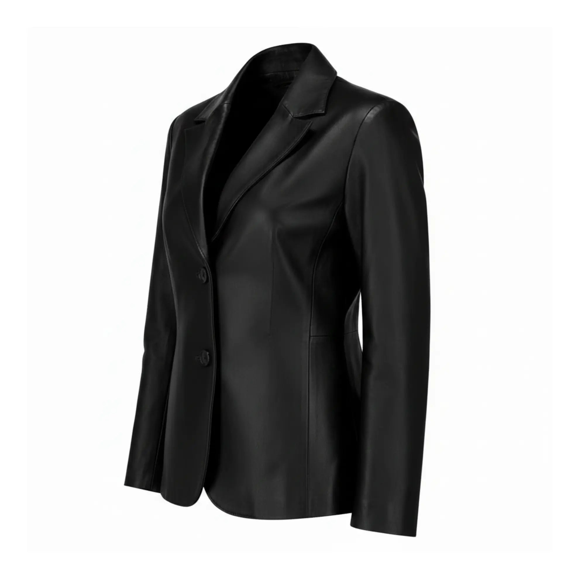 Women Real Leather Blazer Jacket for Casual Office Party Wear Clothing - RXD Leather 0015 