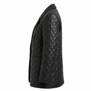 Women's straight fit leather blazer – RXD Leather