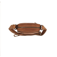 Vintage Style Leather Shoulder Bag for Daily Use - RXD Leather 0055