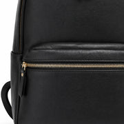 Unisex leather laptop backpack detail – RXD Leather