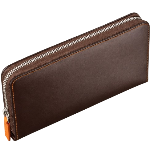 Brown leather card holder wallet – RXD Leather
