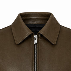 Mens Black Lambskin Leather Flight Bomber Jacket Classic Style Outfits - RXD Leather 00476 