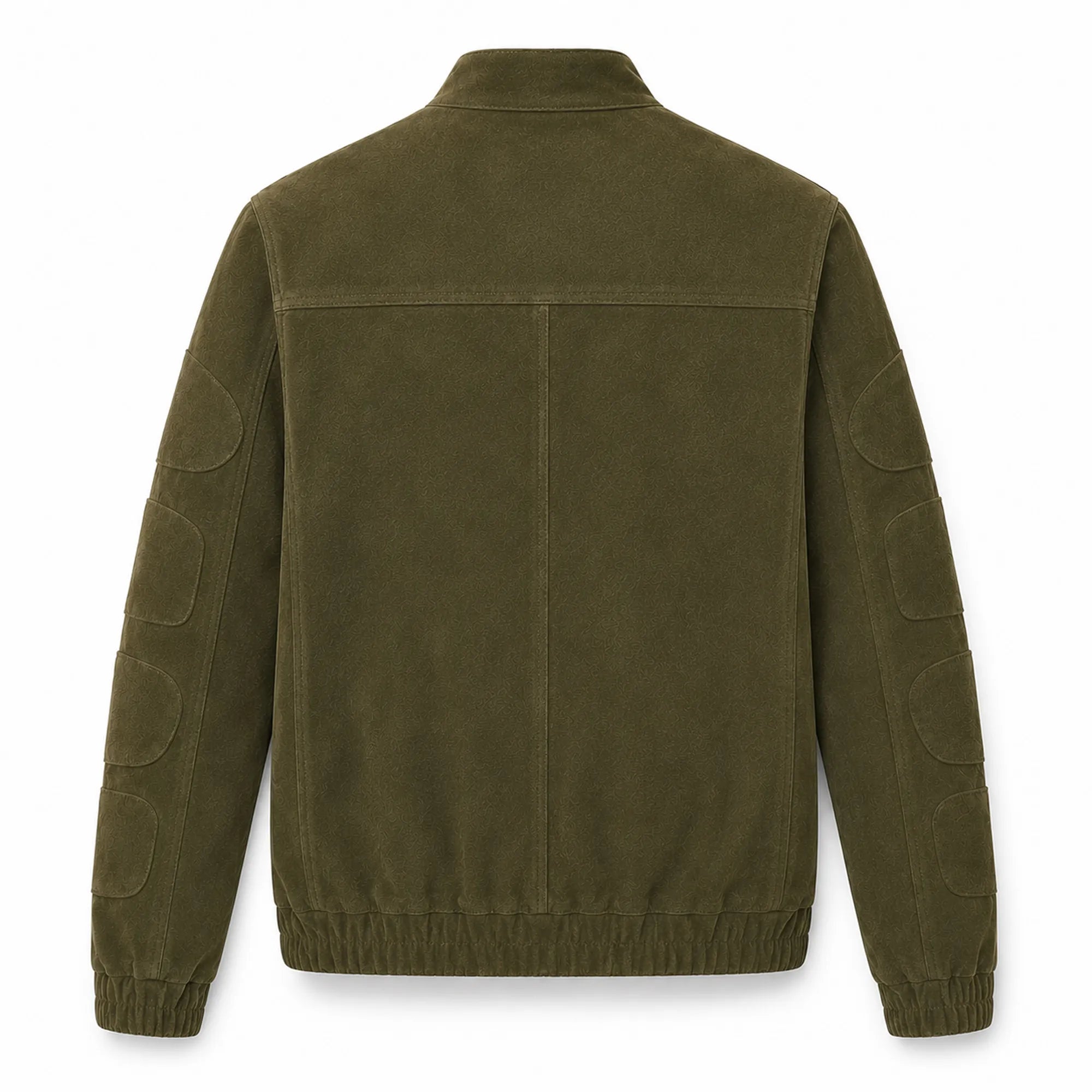 Men's Suede Leather Cafe Racer Jacket Modern Biker Style Jacket Coats - RXD Leather 00507