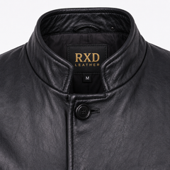 Men's brown 4 button jacket styled – RXD Leather