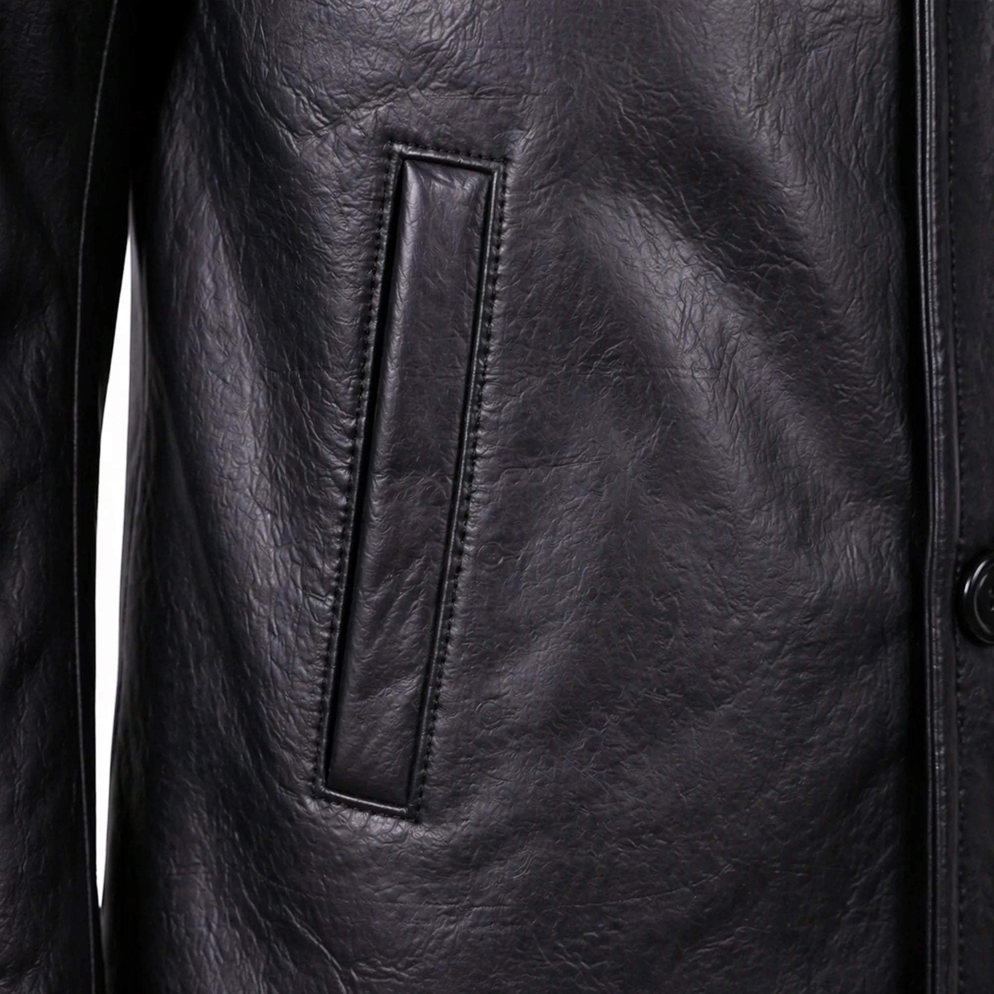 Men's brown leather jacket semi-formal – RXD Leather