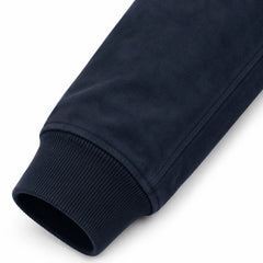 Men's blue suede outerwear jacket – RXD Leather