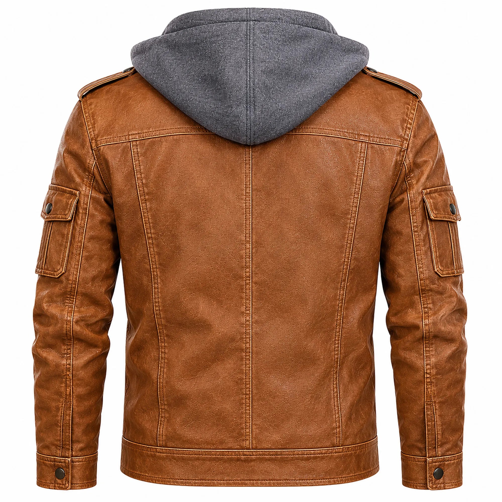 Men's shearling lined leather jacket – RXD Leather