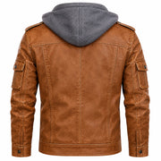 Men's shearling lined leather jacket – RXD Leather