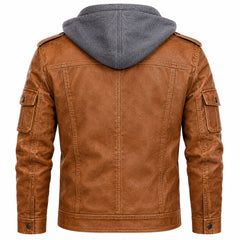 Men's shearling lined leather jacket – RXD Leather