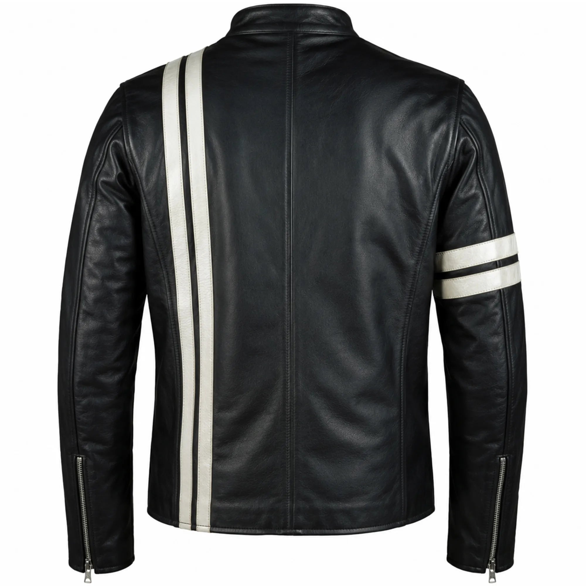 Men's calf leather flight jacket with removable vest – RXD Leather