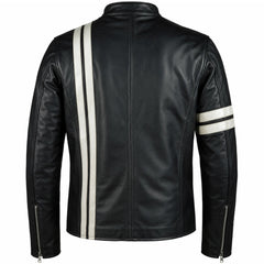 Men's calf leather flight jacket with removable vest – RXD Leather