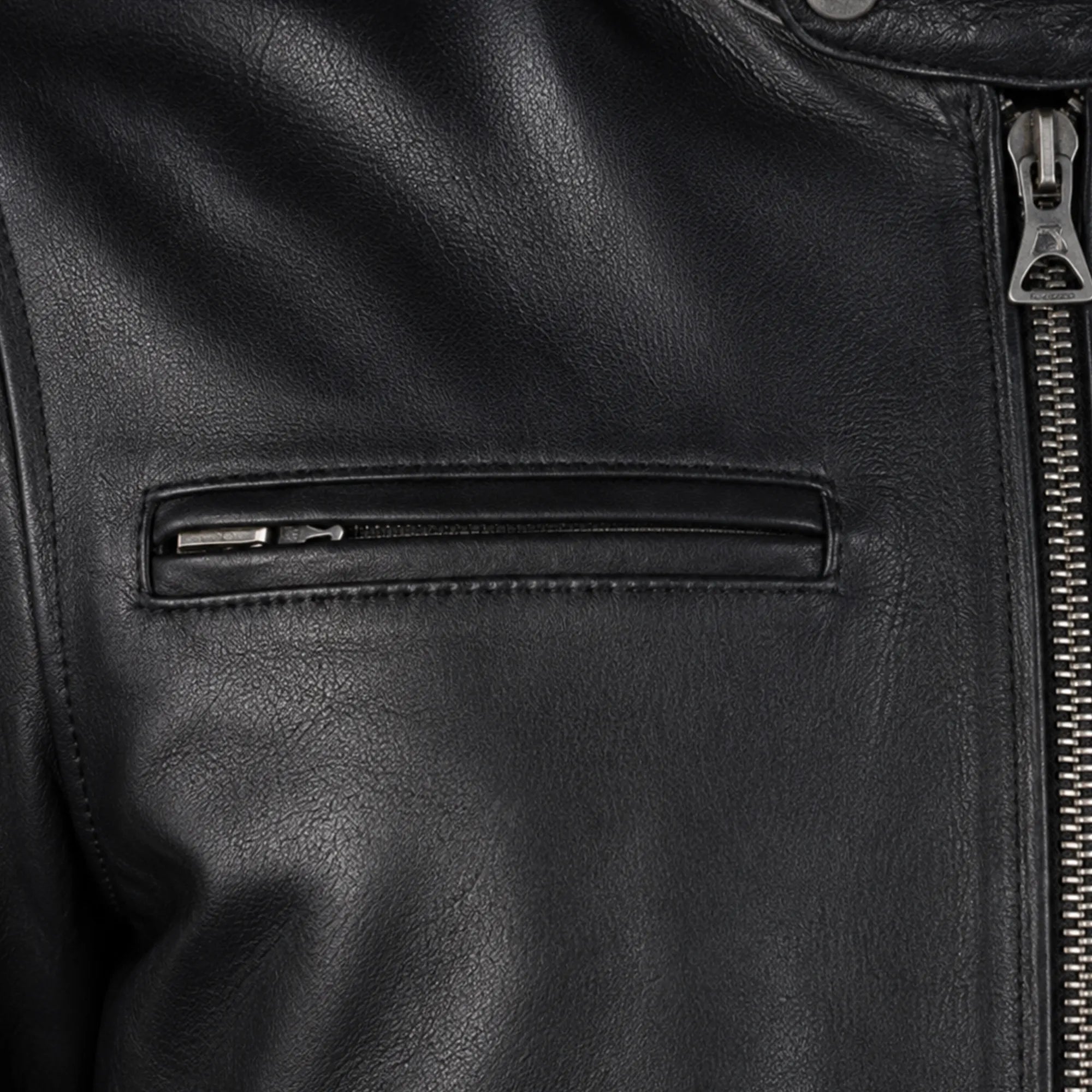 Men's calf leather aviator jacket styled – RXD Leather
