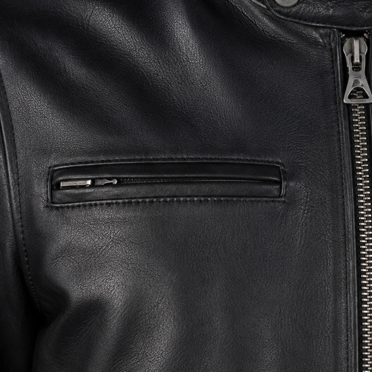 Men's calf leather aviator jacket styled – RXD Leather
