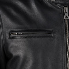 Men's calf leather aviator jacket styled – RXD Leather