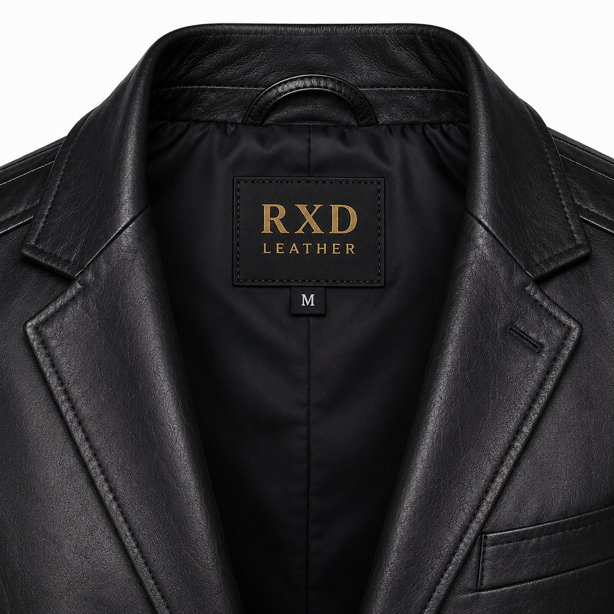 Men's classic leather blazer styled – RXD Leather