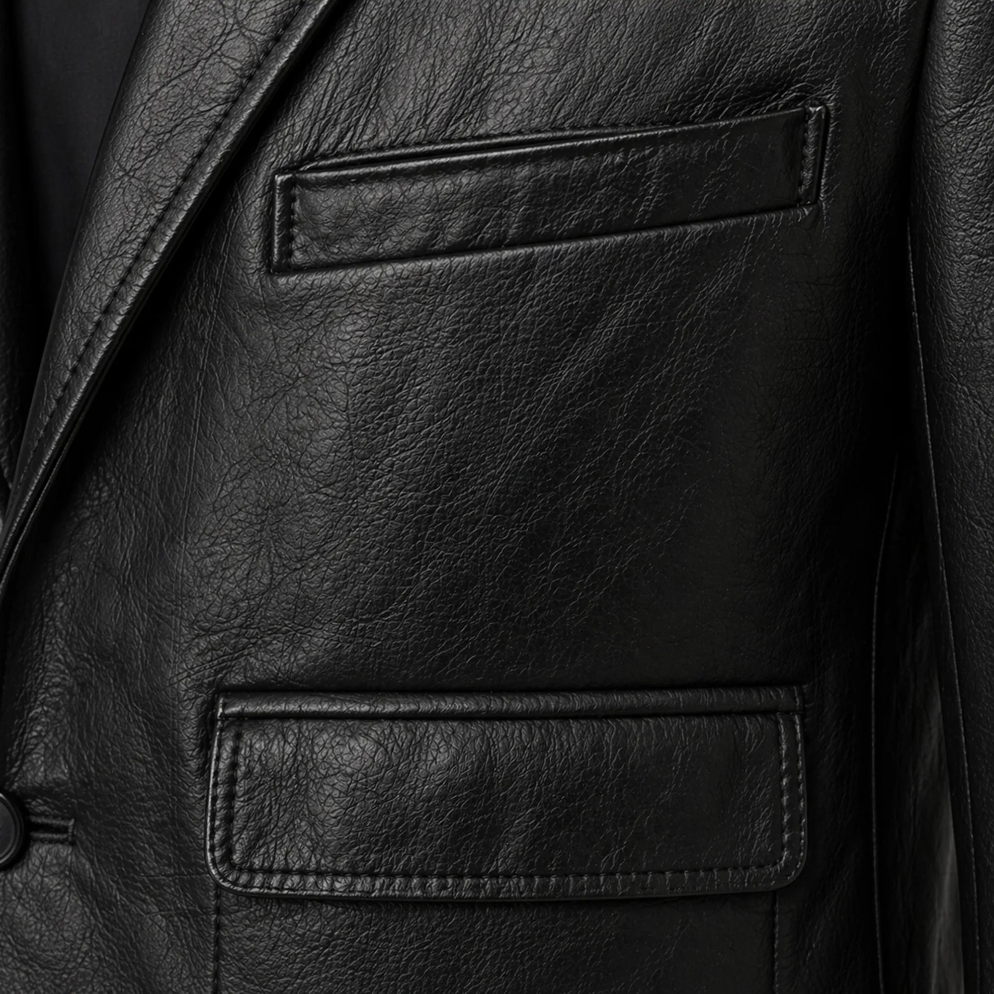 Men's tailored leather blazer jacket – RXD Leather