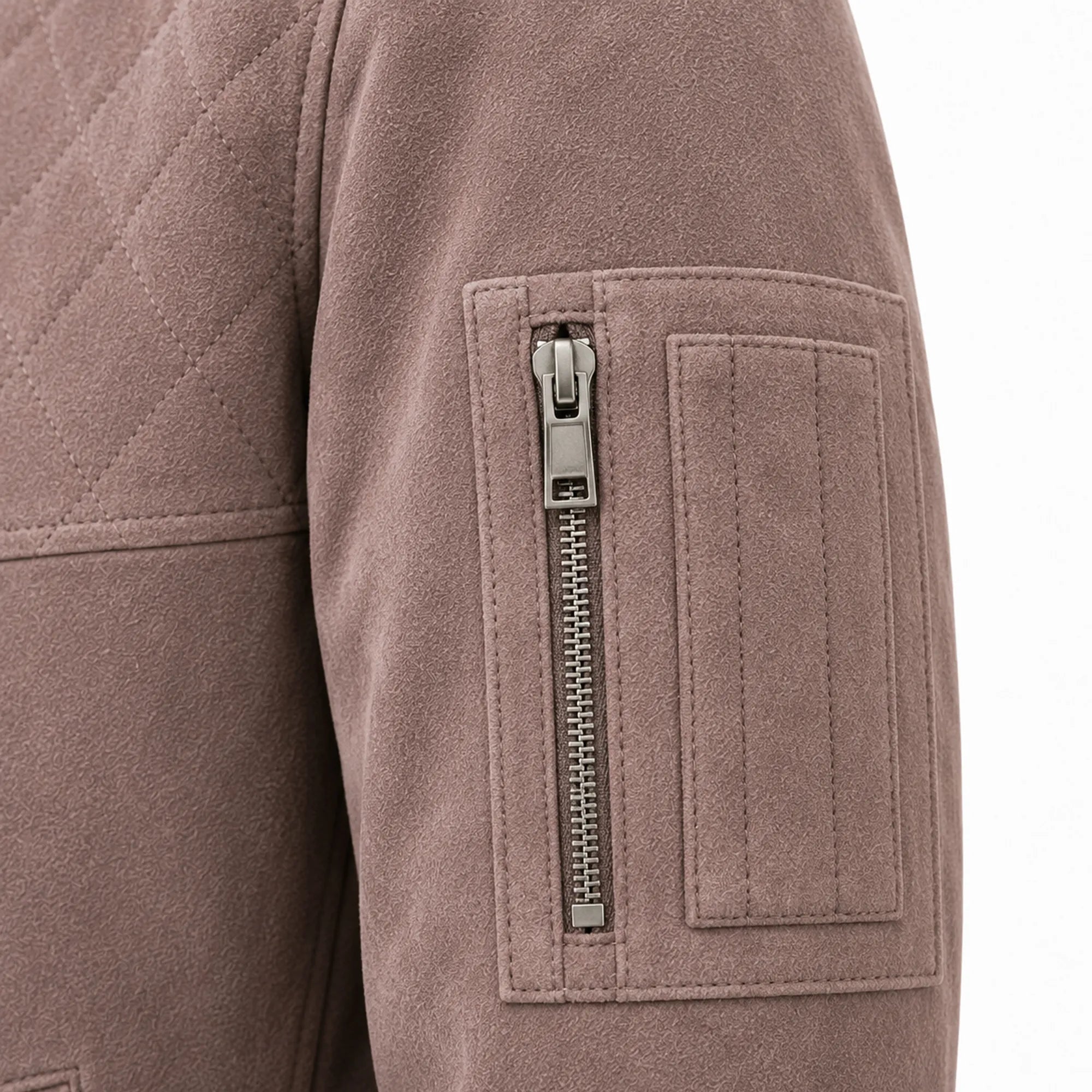 Men's goat suede MA-1 bomber styled – RXD Leather