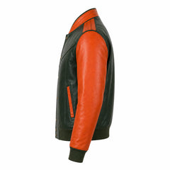 Men's genuine leather varsity jacket – RXD Leather