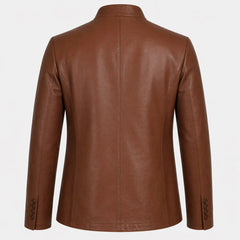 Men's tailored fit lambskin blazer – RXD Leather