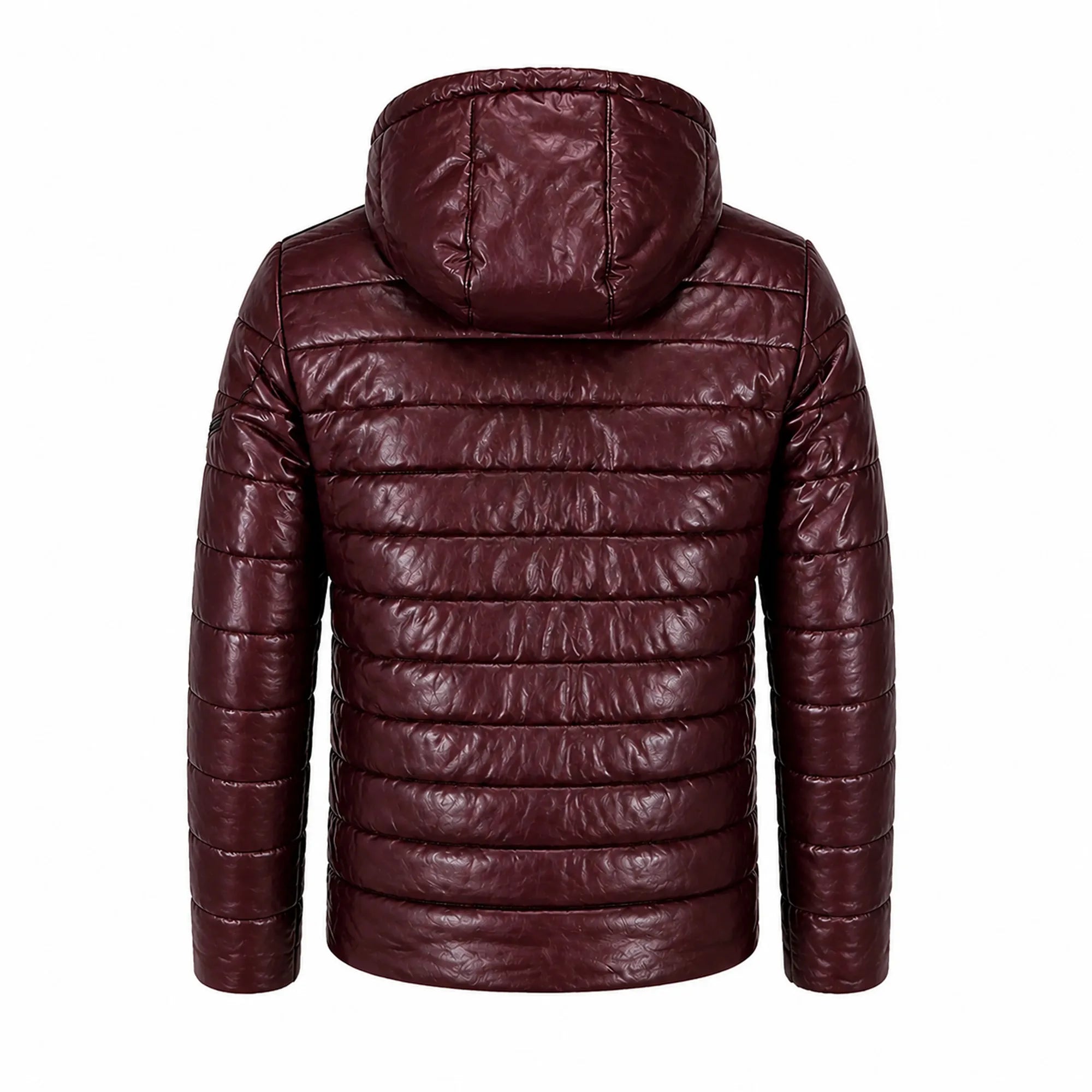 Men's quilted lambskin leather winter coat – RXD Leather