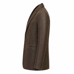Men's western leather blazer with custom fit – RXD Leather