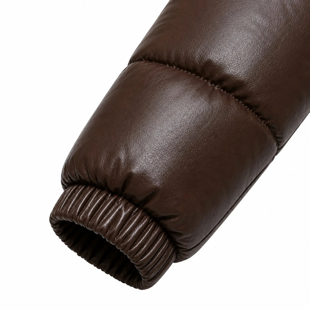 Men's sheep leather hooded puffer styled – RXD Leather
