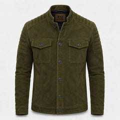 Men's suede leather casual jacket – RXD Leather