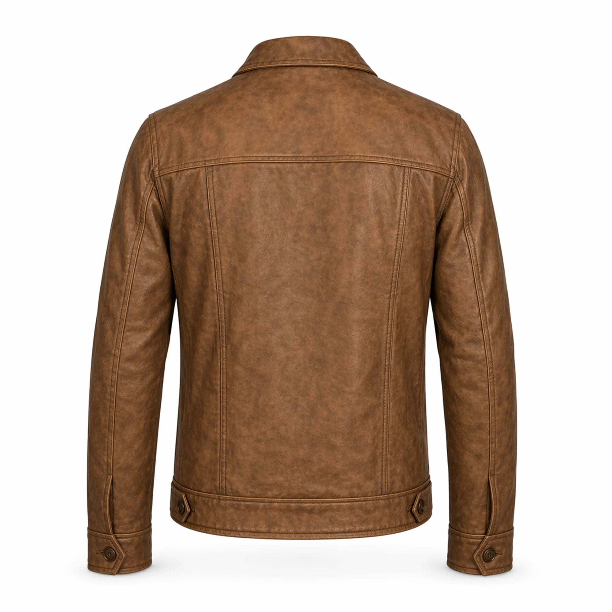 Men's rugged vintage leather jacket – RXD Leather
