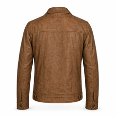 Men's rugged vintage leather jacket – RXD Leather