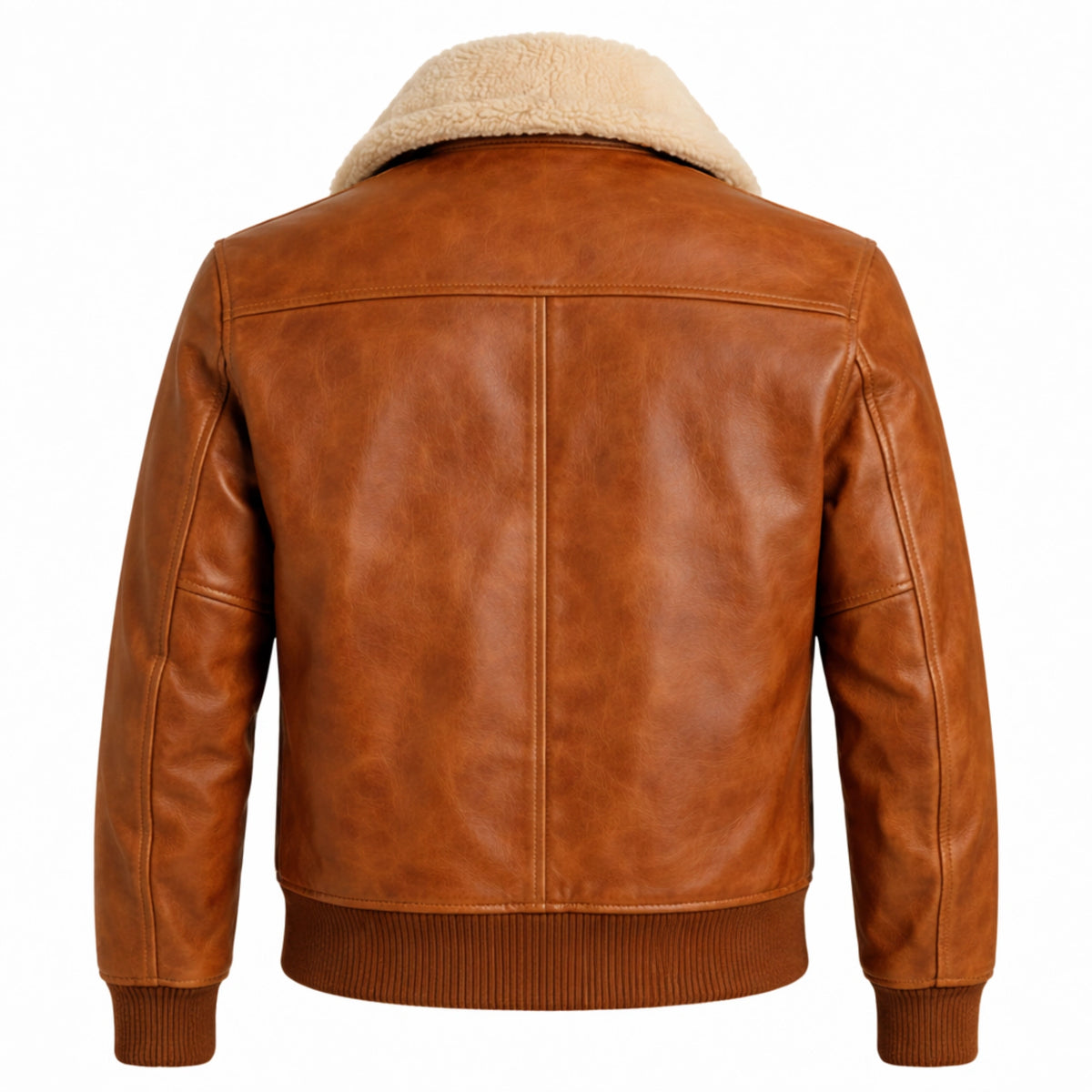 Women's brown leather aviator jacket – RXD Leather