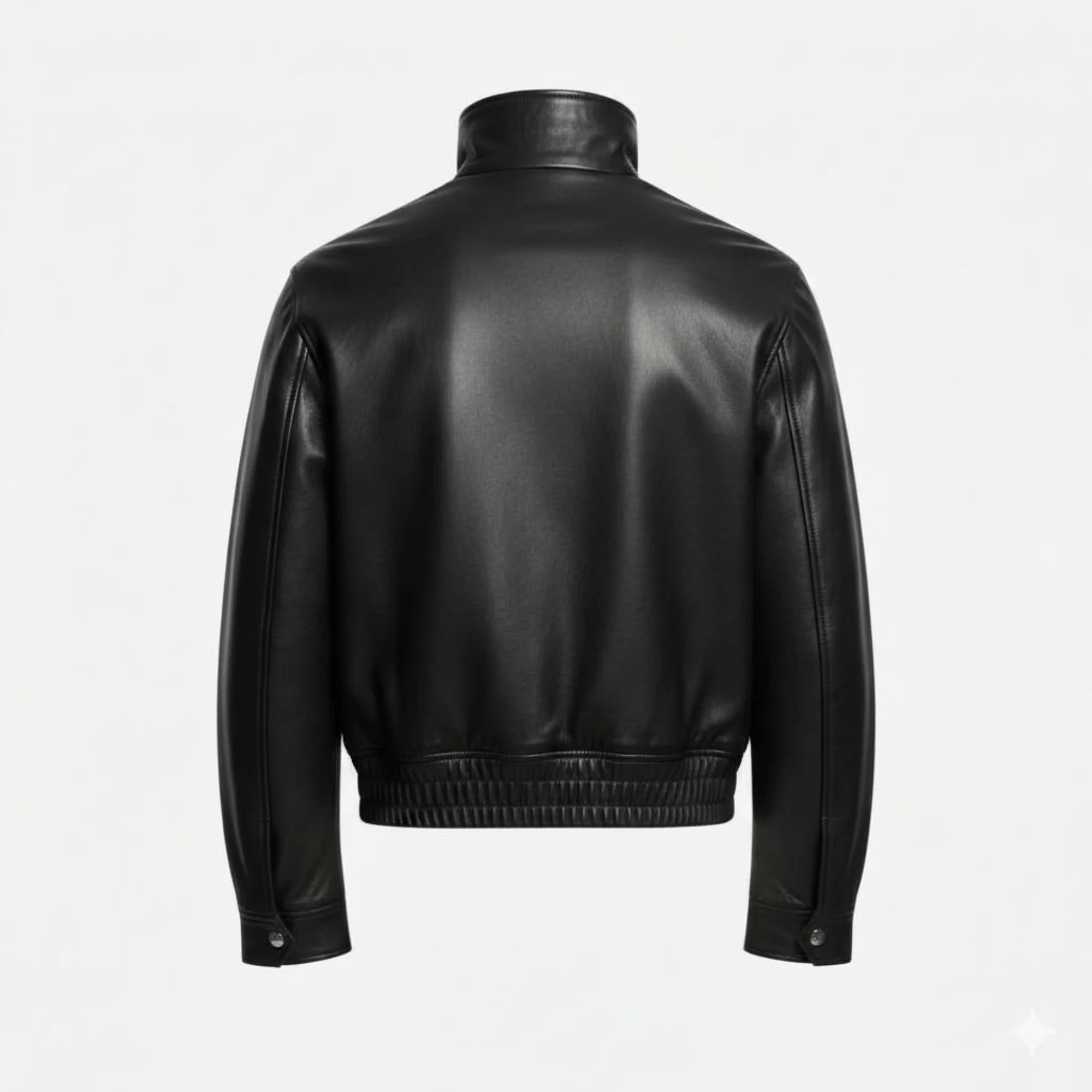 Women's oversized black leather jacket – RXD Leather