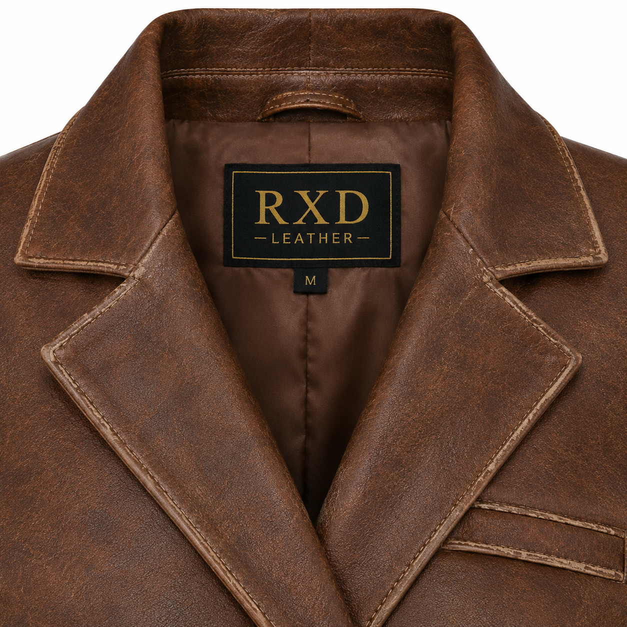 Women's faux leather office blazer styled – RXD Leather