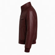 Women's cropped glossy bomber jacket – RXD Leather