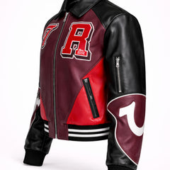 Women's sporty streetwear varsity jacket – RXD Leather