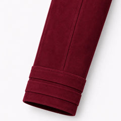 Women's suede tailored blazer styled – RXD Leather