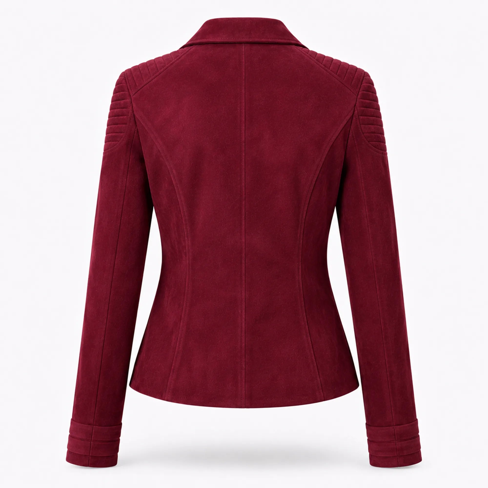 Women's single breasted suede blazer – RXD Leather