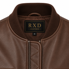 Women's oversized bomber blazer styled – RXD Leather