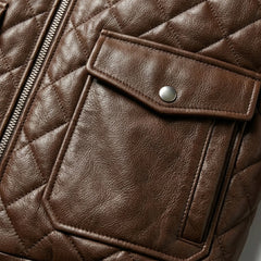 Men's A2 Shearling Sheepskin Leather Bomber Jacket Aviator Winter Coat- RXD Leather 0080