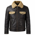 Men's sheepskin shearling pilot jacket – RXD Leather