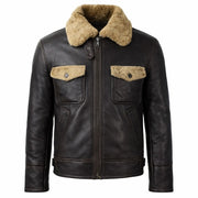 Men's sheepskin shearling pilot jacket – RXD Leather