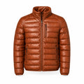 Men's lambskin leather puffer jacket – RXD Leather