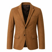 Men's suede leather blazer jacket – RXD Leather